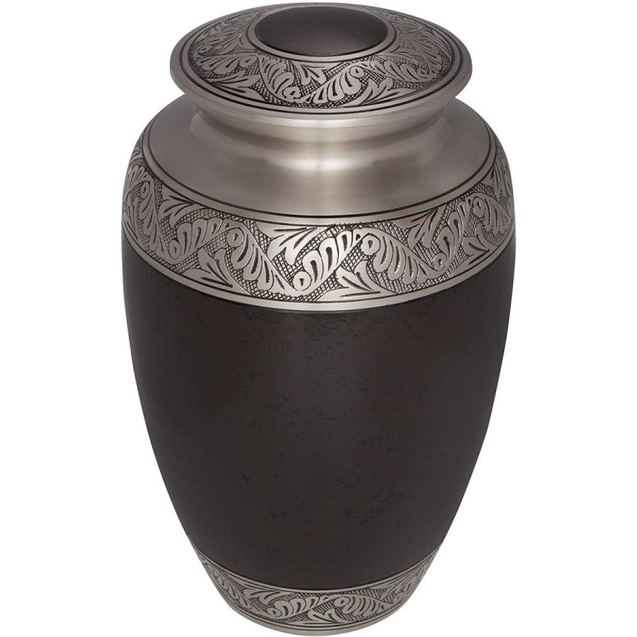 Brown Funeral Urn by Liliane Memorials - Cremation Urn for Human Ashes｜hal-proshop2｜02