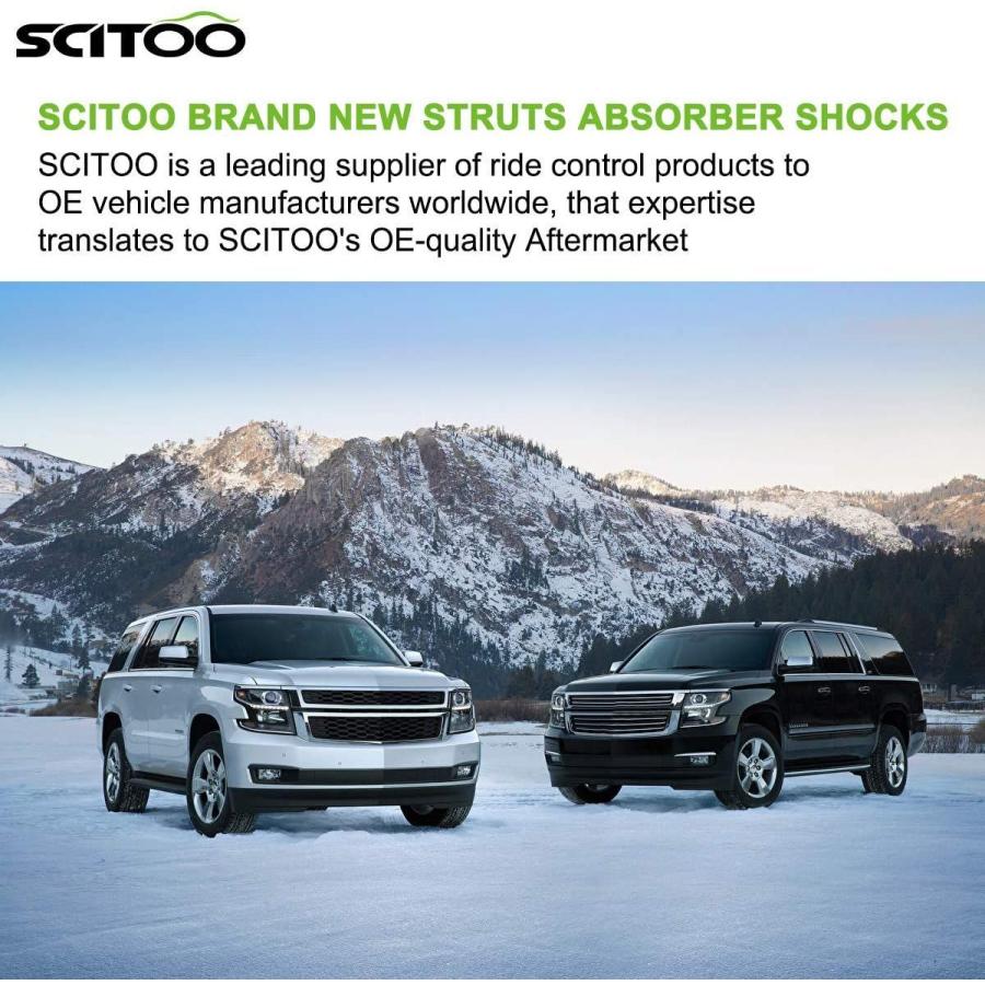 2022年レディースファッション福袋 Scitoo Gas Strut Shock Absorber Front and Rear fit 1997-2004 for Dodge