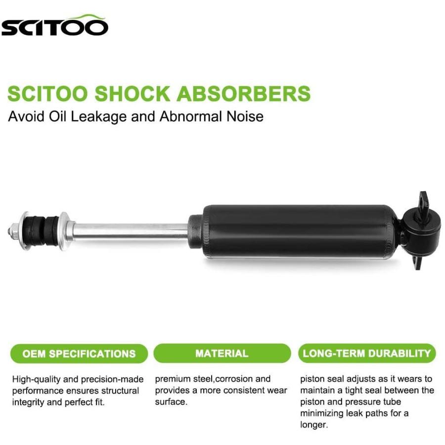 2022年レディースファッション福袋 Scitoo Gas Strut Shock Absorber Front and Rear fit 1997-2004 for Dodge