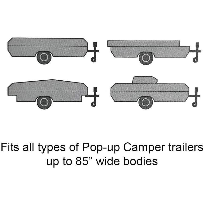 アウトレット割引品 GEARFLAG Pop-up Folding Camper Cover Reinforced Windproof Side-Straps