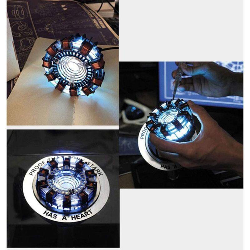 Lonyiabbi 1:1 Iron Man Arc Reactor MK1 DIY Finished Product Model Tony｜hal-proshop2｜03
