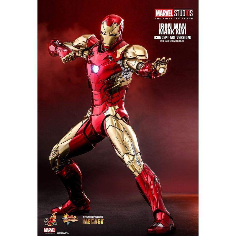 Hot Toys Iron Man Mark XLVI Diecast (Concept Art Version) (MMS489-D25)｜hal-proshop2｜04
