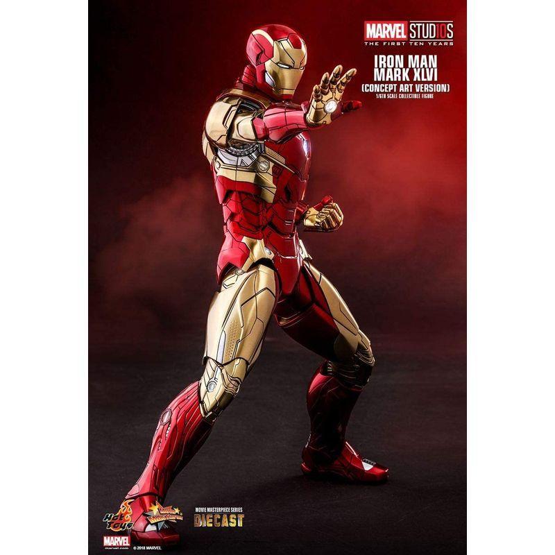 Hot Toys Iron Man Mark XLVI Diecast (Concept Art Version) (MMS489-D25)｜hal-proshop2｜06