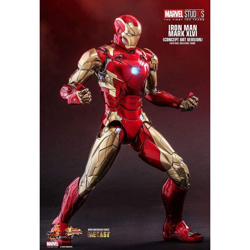 Hot Toys Iron Man Mark XLVI Diecast (Concept Art Version) (MMS489-D25)｜hal-proshop2｜09
