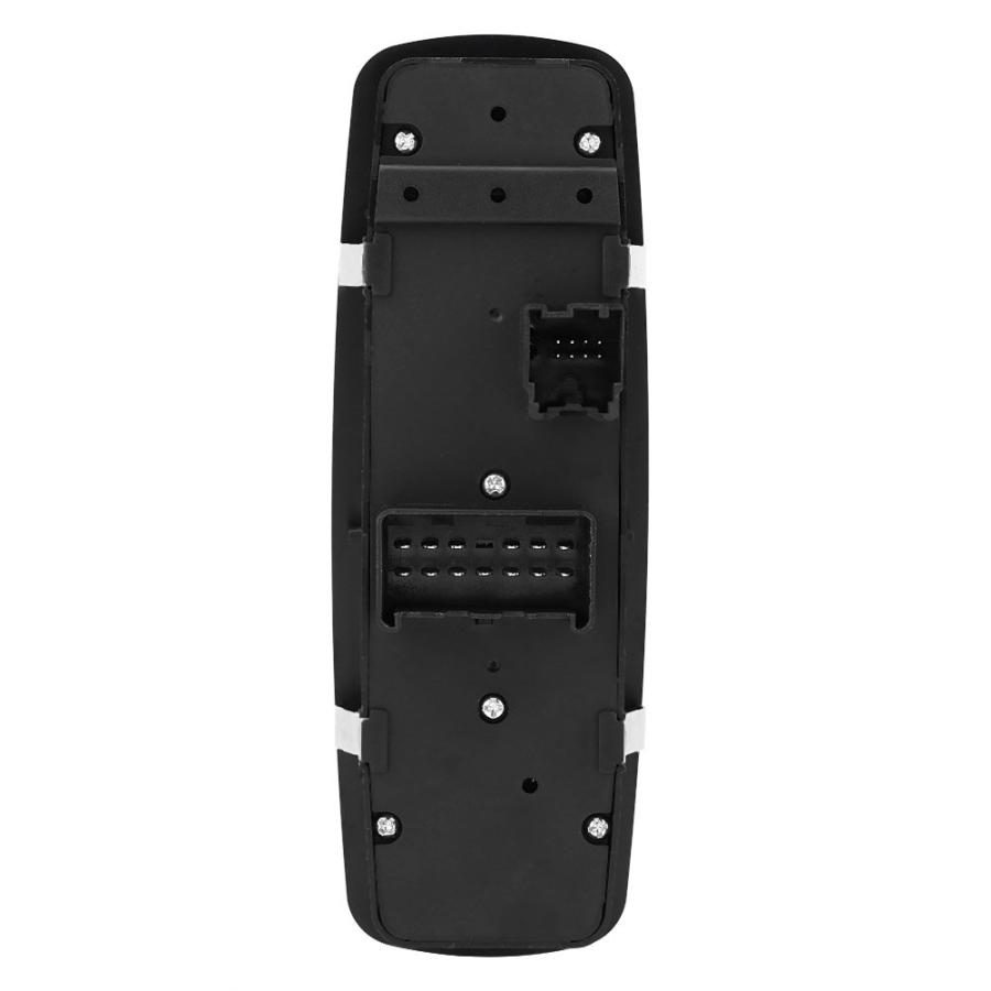 Yctze Power Master Window Switch, Single Plastic Control Switch Button Voor 207 6490 E2 Zwart 3212885259