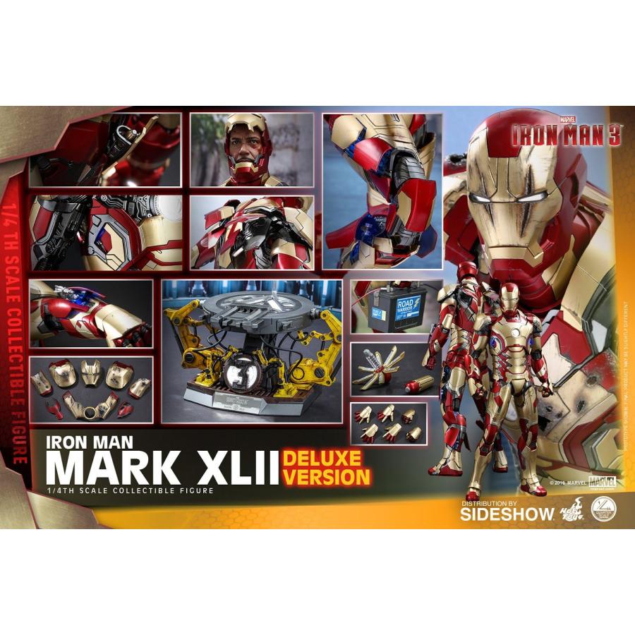 Hot Toys Marvel Iron Man 3 Mark XLII 1/4 Quarter Scale Hot Toys Marvel Iron Man 3 Mark XLII 1/4 Quarter Scale