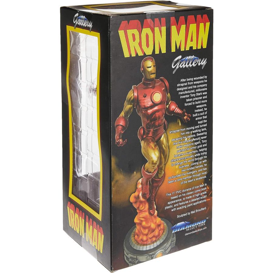 Diamond Select Toys Marvel Gallery Classic Iron Man PVC Figure 