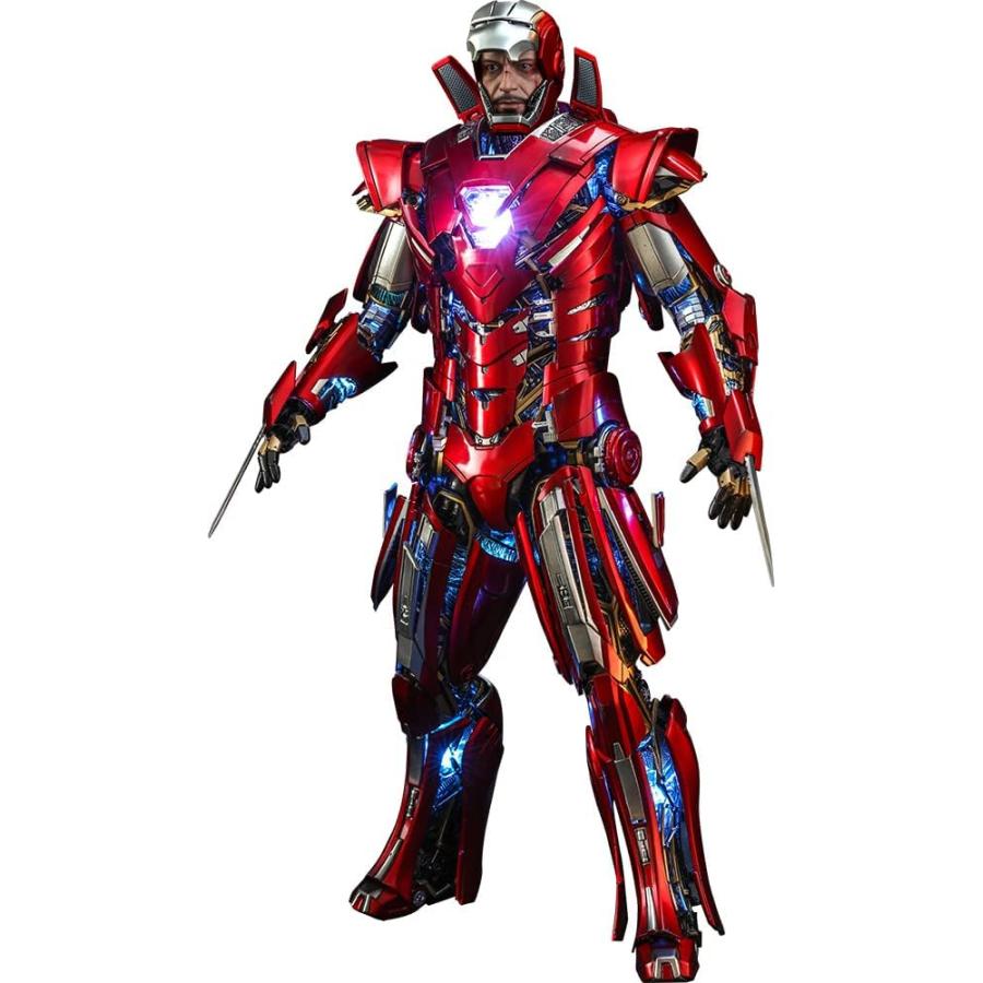 Hot Toys 1:6 Iron Man Mark XXXIII Armour Suit Up - Silver Hot Toys 1:6 Iron Man Mark XXXIII Armour Suit Up - Silver