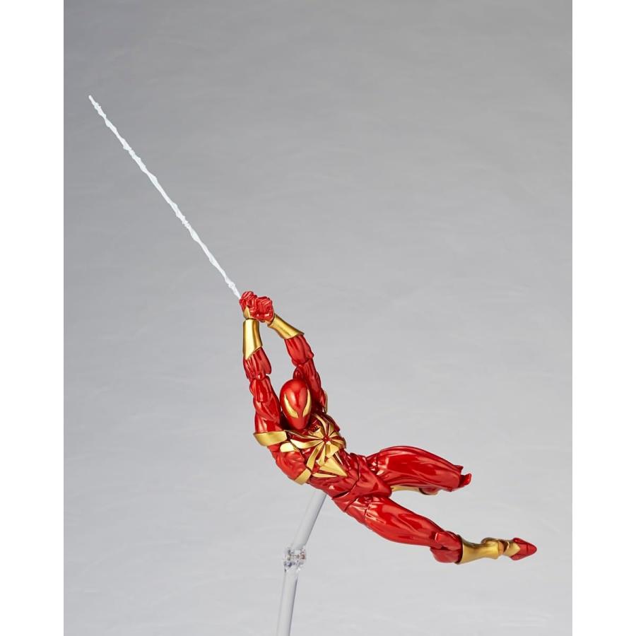 Kaiyodo Revoltech Amazing Yamaguchi Iron Spider Total Height Kaiyodo Revoltech Amazing Yamaguchi Iron Spider Total Height