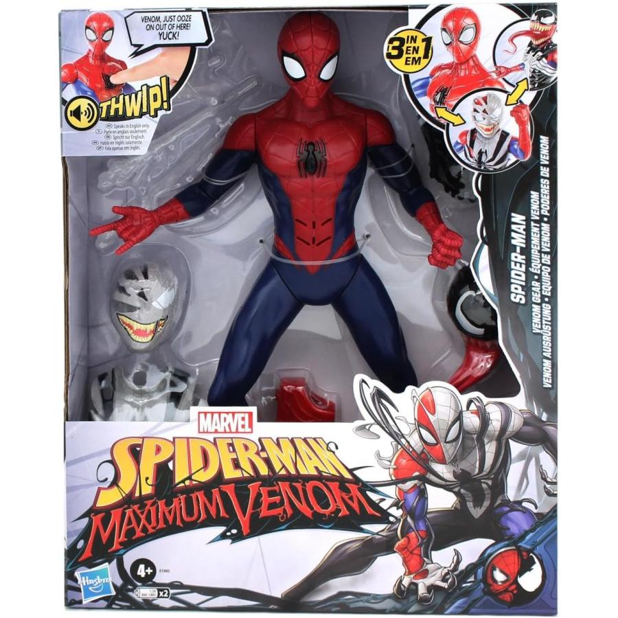Marvel Spider-Man Maximum Venom, 12-Inch Figure : HALプロ Marvel Spider-Man Maximum Venom, 12-Inch Figure : HALプロ