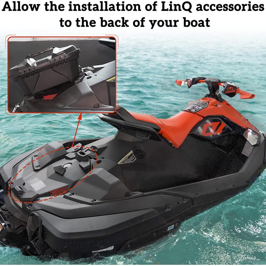 Support Accessory Kit for Sea Doo Spark 2UP, SAUTVS LinQ Base Support Insta｜hal-proshop2｜03