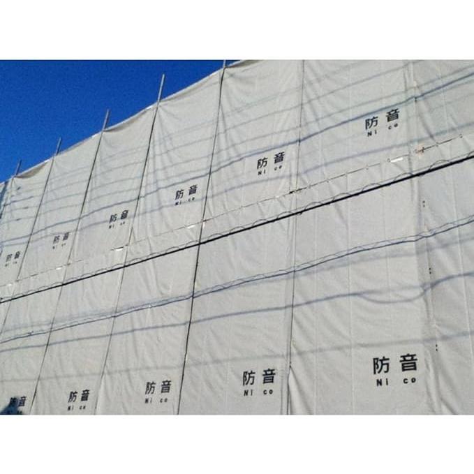 防音シート 解体工事用 1.8M×5.1M 厚さ0.6mm （一間三間）30枚セット 