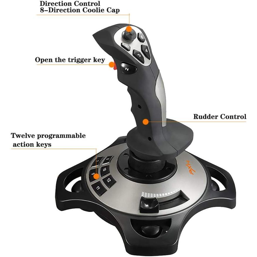 PXN-2113 USB Flight Stick PC Joystick Controller Simulator Gamepad Wired Gaming Control for Flight Stick Simulation Games, Advanced Throttle : k-8p4kt1by : HALプロショップ2 - 通販 - Yahoo!ショッピング PXN-2113 USB Flight Stick PC Joystick Controller Simulator Gamepad Wired Gaming Control for Flight Stick Simulation Games, Advanced Throttle : k-8p4kt1by : HALプロショップ2 - 通販 - Yahoo!ショッピング