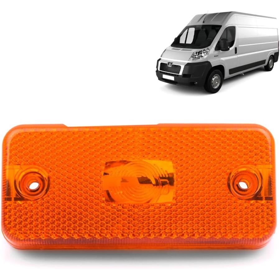 ROBUST Car Side Marker Lamp Orange Lens Replacement for ROBUST Car Side Marker Lamp Orange Lens Replacement for