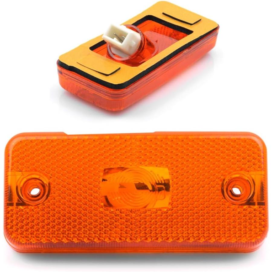 ROBUST Car Side Marker Lamp Orange Lens Replacement for ROBUST Car Side Marker Lamp Orange Lens Replacement for