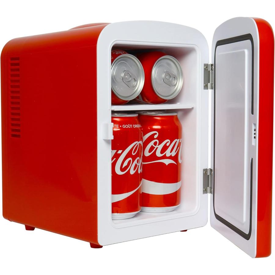 コカ・コーラ クラシック コークボトル 4L ミニ冷蔵庫 12V DC コカ・コーラ クラシック コークボトル 4L ミニ冷蔵庫 12V DC