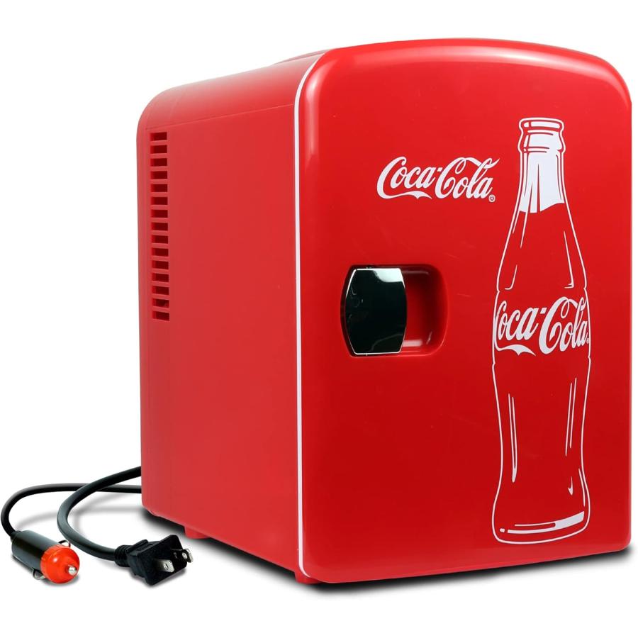 コカ・コーラ クラシック コークボトル 4L ミニ冷蔵庫 12V DC コカ・コーラ クラシック コークボトル 4L ミニ冷蔵庫 12V DC