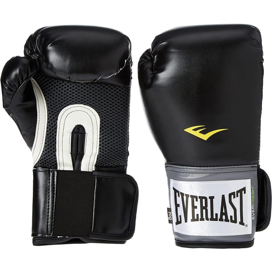 Everlast プロスタイル トレーニングボクシンググローブ ブラック 14 oz [並行輸入品]　並行輸入品