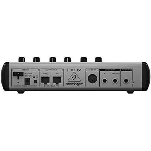Behringer キューボックス 16ch リミッター 24bitのDAコンバーター 16プリセット保存可能 低レイテンシー P16-M　並行輸入品 楽器、手芸、コレクション その他楽器、手芸、コレクション