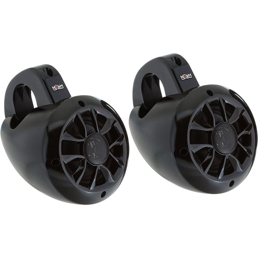 最新型 Noam N4 Pair of 4inch 2Way Wakeboard Mountable Speakers Marine