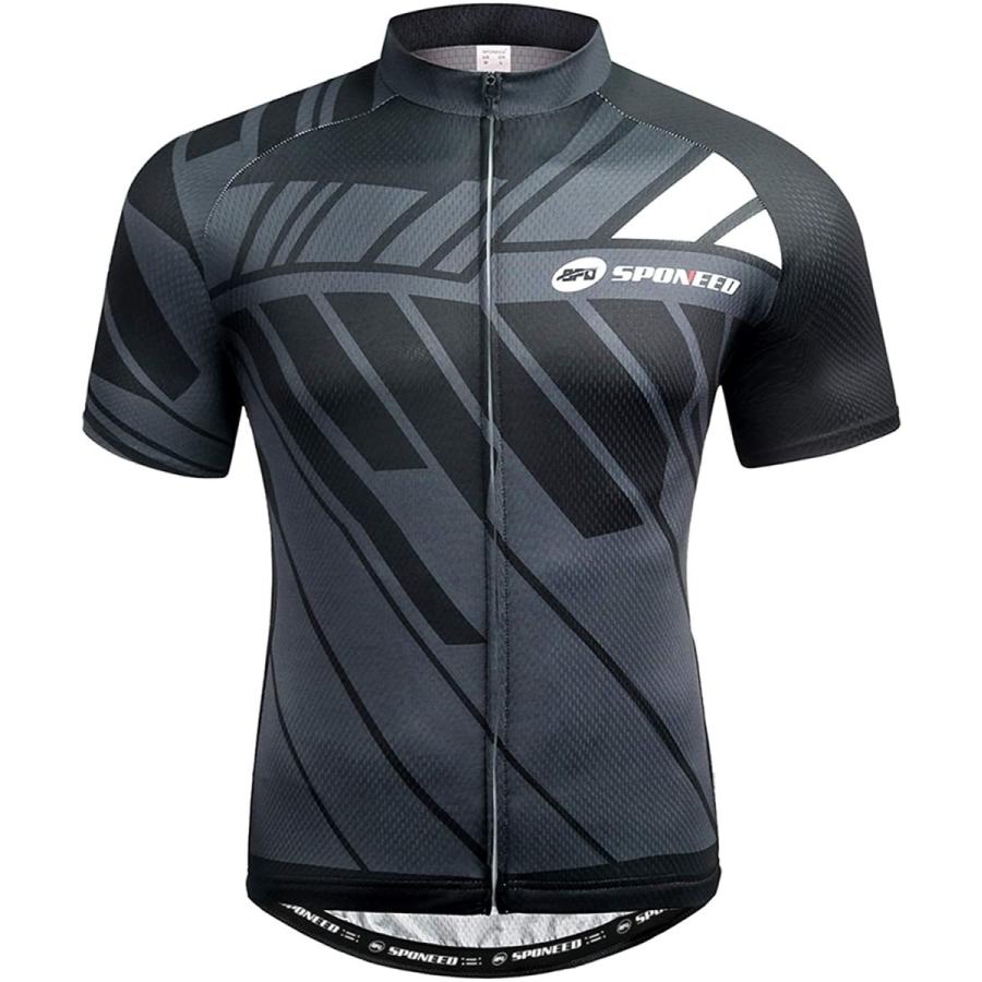 Sponeed Bicycle メンズ ジャージショーツ スリーブ バイカーシャツ トップス フルファスナー US XL マルチ　並行輸入品