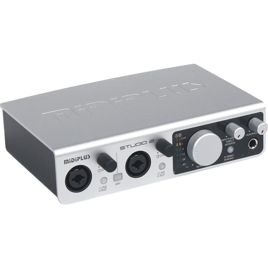 MiDiPLUS Studio 2 USBオーディオインターフェイス 並行輸入品 激安
