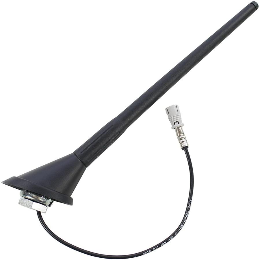 GENUINE Antenna Base with 8 Inch Antenna Mast is Compatible with Volkswagen Beetle (1998-2010) - Part Number 1J0-035-501F - 1J0-035-505E　並行輸入品のサムネイル