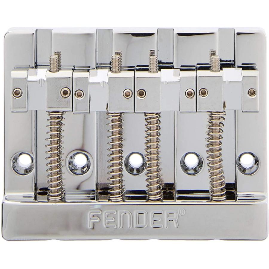 Fender HiMass 4-String Bass Bridge Assembly with Brass Saddles