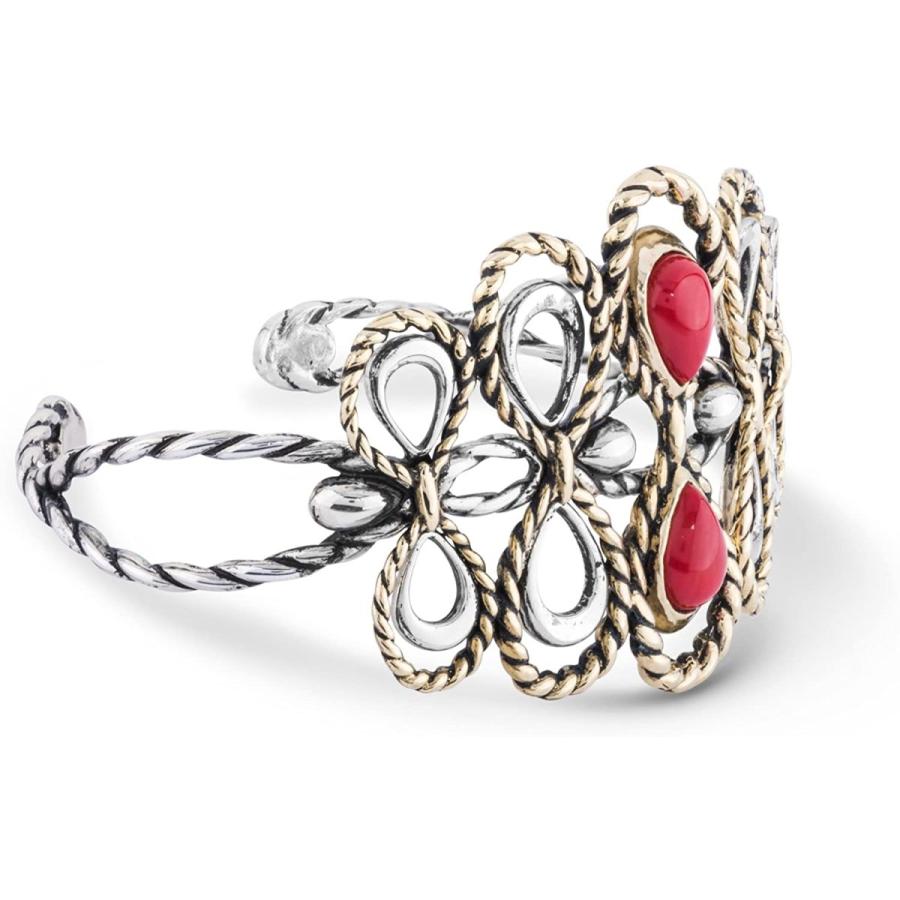 ヒート American West純正。925スターリングシルバー真鍮レッド