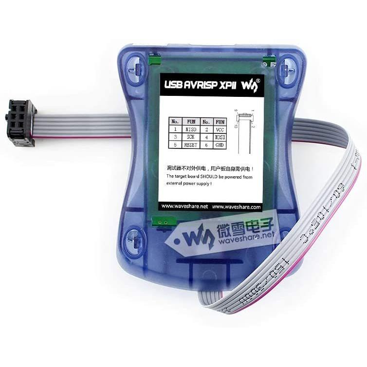 USB AVRISP XPII、AVRプログラマと互換性at AVRISP MKIIからすべてをサポートAtmel AVR IspとデバイスまたはPDIインターフェイスなど、XMEGA　並行輸入品 AVRISP XPII AVR USB AVRプログラマと互換性at MKIIからすべてをサポートAtmel IspとデバイスまたはPDIインターフェイスなど ISP with