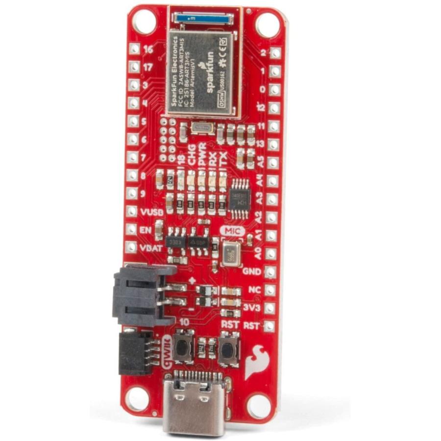 SparkFun Thing Plus-Artemis Machine Learning Development Board Includes BLE 1MB of Flash USB-C Qwiic I2C MEMS LiPo Charger Compatible with Arduino ID