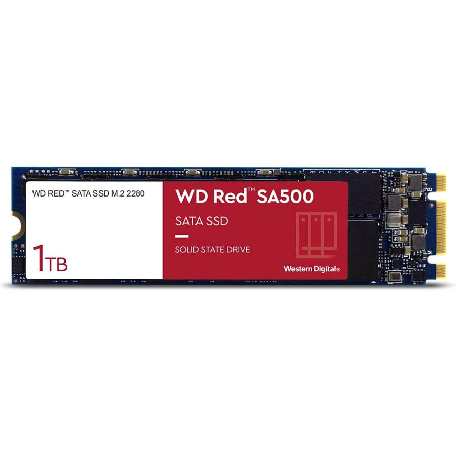 WESTERN DIGITAL 0718037-872360 WD Red 3D NANDシリーズ SSD 1TB SATA 6Gb s M.2 2280 高耐久モデル 国内正規代理店品 WDS100T1R0B　並行輸入品