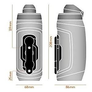 FIDLOCK ツイストボトル590セット 自転車用ウォーターボトルホルダー ボトル付き ケージフリーマグネットマウント クリア　並行輸入品 Bottle ツイストボトル590セット 自転車用ウォーターボトルホルダー ボトル付き ケージフリーマグネットマウント