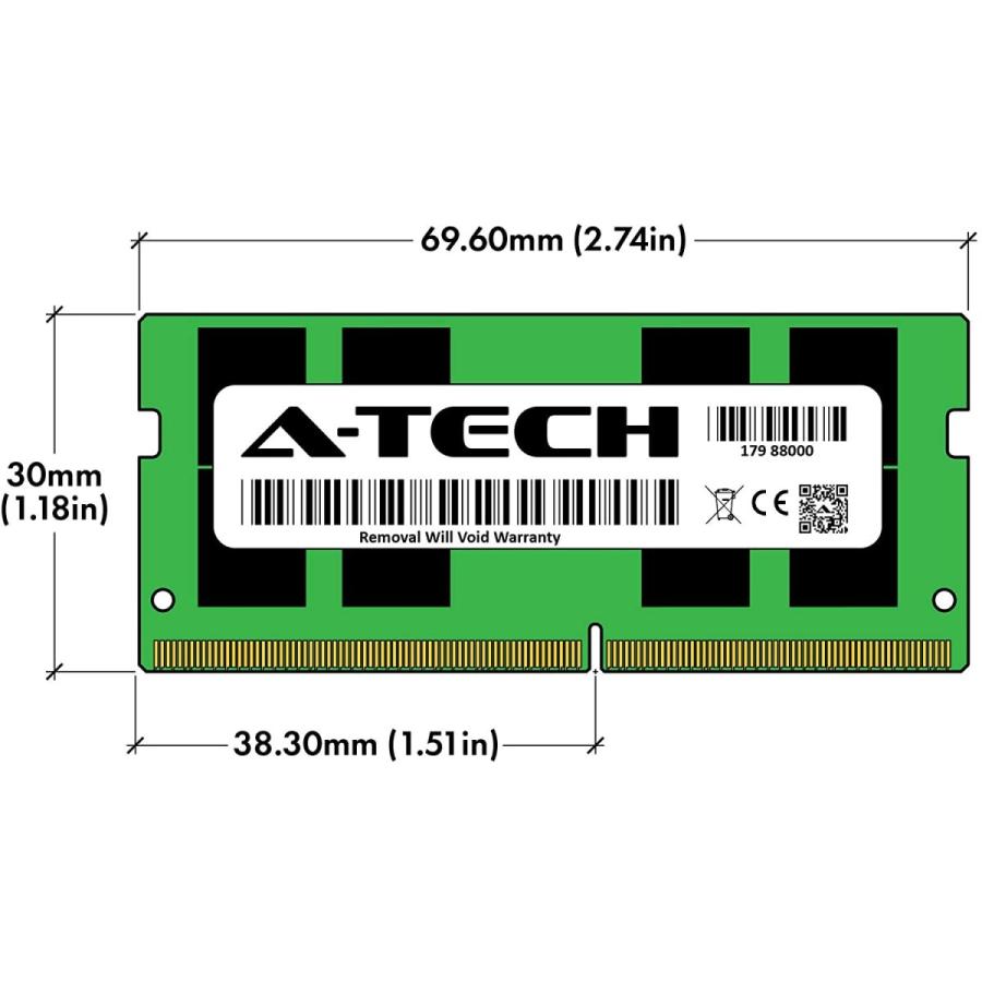 A Tech 16GB Module RAM for ACER TRAVELMATE 2400MHz P2 HALプロショップ3のA Tech  TMP249 G3 M XXX | DDR4 2400MHz SODIMM PC4 19200 Memory 並行輸入品 Non ECC 260  Pin HALプロショップ3 HFAYB08G1YLFR6K Upgrade Module