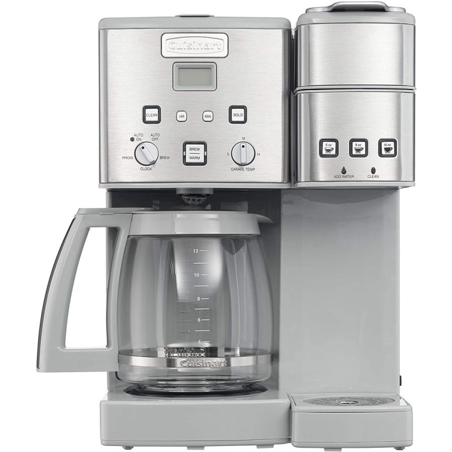 特価イラスト Cuisinart Ss 15cgrp1 コーヒーセンター 12カップ コーヒーメーカーとシングルサーブ抽出機 ライトグレー 並行輸入品 オンラインストア販売 Ssl Daikyogo Or Jp