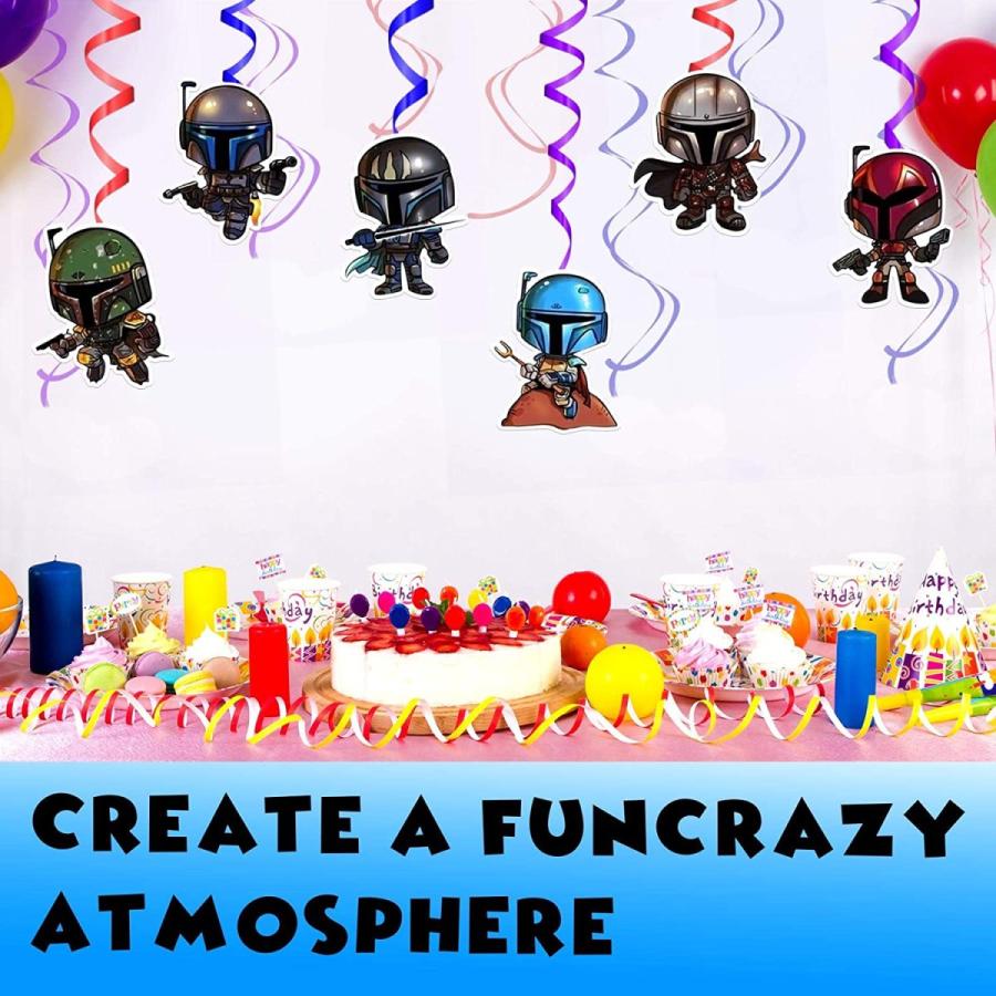 有名なブランド Space Theme Movie Happy Birthday Birthday Supplies Hanging Swirl Streamers Alien Cartoon Theme Party Decor Red Purple Blue Foil For Children Birthday Decorations Supplies 12 Hfayb08rd6m7hmk Halプロショップ3 販促キャンペーン