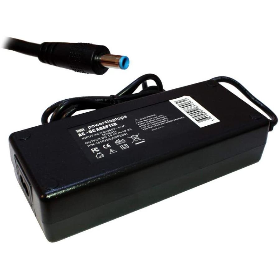 Power4Laptops AC Adapter Laptop Charger Power Supply Compatible with HP Omen 15-dc1016nj　並行輸入品