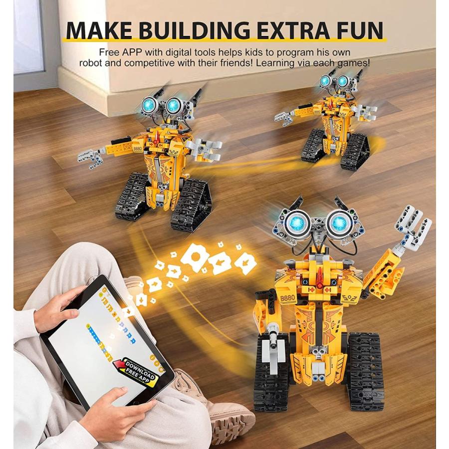 教育用ビルディングブロック ロボット 子供と学生向け 4歳　並行輸入品 ロボット 子供と学生向け Robot for