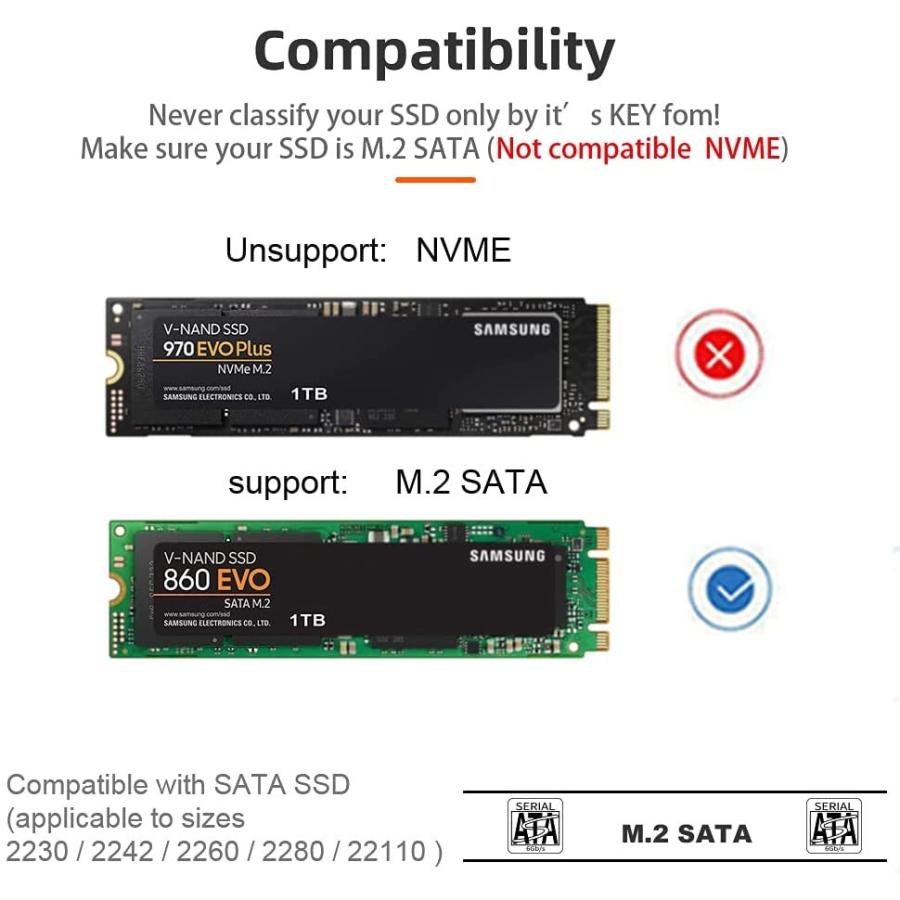 MAIWO K3016S 2ベイ m.2 SATA ドッキングステーション 工具不要 Type C - SATA SSD 外付けハードドライブ