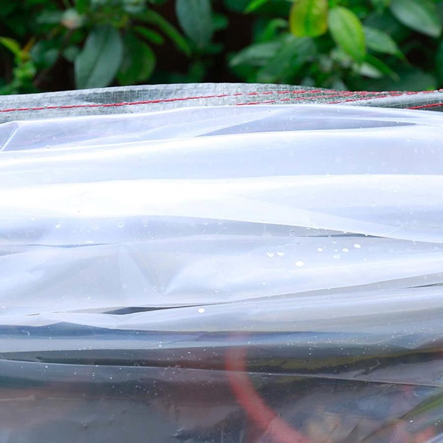 ★レア物 新品未開封 クリアポリタープヘビーデューティー防水、グロメット付き透明タープ、ターポリンカバー防水、ターポリンヘビーデューティートランスペアレント、アウトドアキ 【LWH8897025511】(31409円)