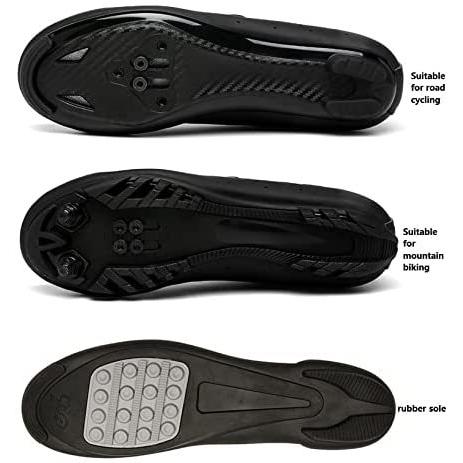 【24時間以内発送】 JXHYKJ MTB Road Cycling Shoes Professional Outdoor Athletic Racing Bike Shoes Non-Lock Rubber Flat Shoes Self-Locking Bicycle Shoes Cycling Sneaker ( 【EI9402626165】(33194円)