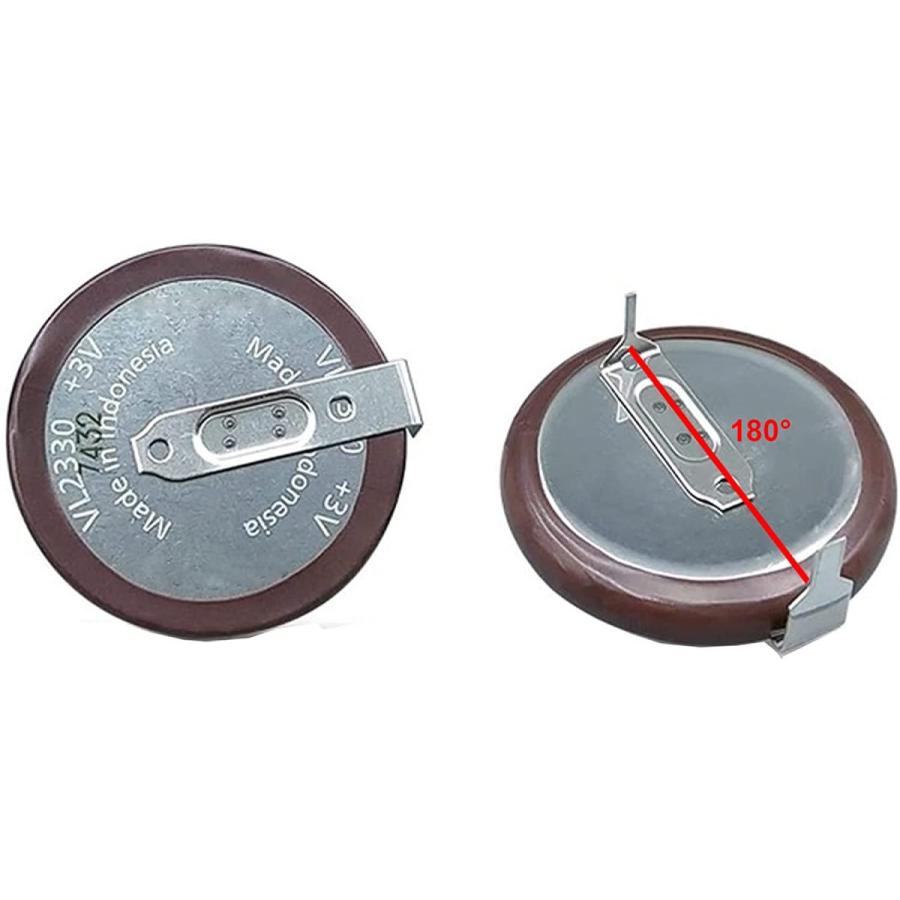 Replacement Key Fob Battery VL2330 Fit for Land Rover Range Rover Sport