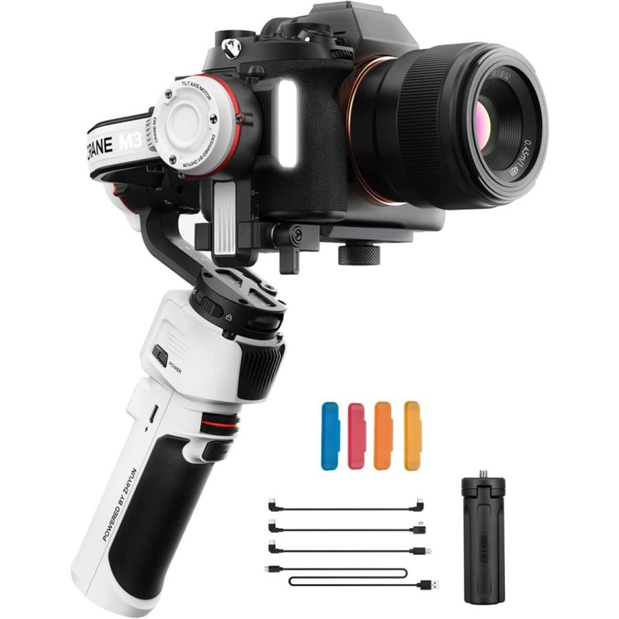 お買い得モデル Zhiyun Crane-M3 3軸カメラスタビライザー
