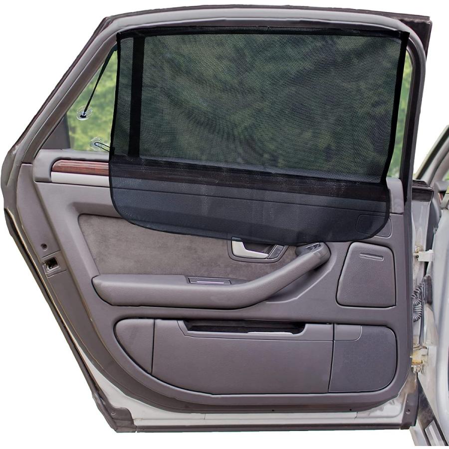 Econour マグネット式サイドウィンドウサンシェード 1パック リアウィンドウサンシェード 車用 直射日光と熱を効果的にブロック ユニバーサルベビーカー Jytwhpnmam 自動車 Multisac Care Pt