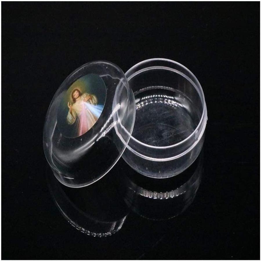 玄関先迄納品 Necklace Rosary Plastic Box Necklace Rosary Small Box Plastic Christian Classic 12pcs Jesus Box The Stickers Have Color Metal Random Is Picture その他財布 帽子 ファッション小物 Pathwaysfl Org