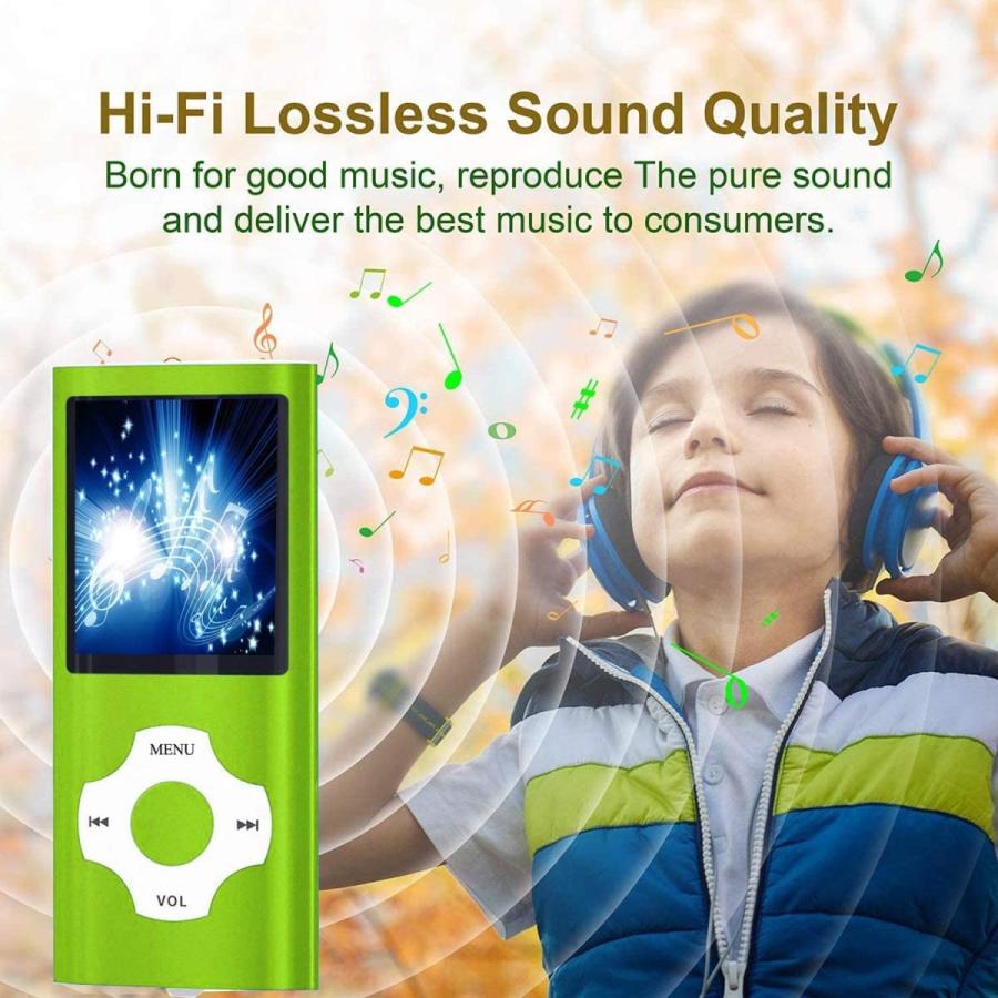 ★最終価格★ Hotechs MP3プレーヤー 音楽プレーヤー 16GB メモリーSDカード付き 写真/ビデオ再生/FMラジオ/ボイスレコーダー/電子書籍リーダー付き　並行輸入品 【2563489430】(12918円)