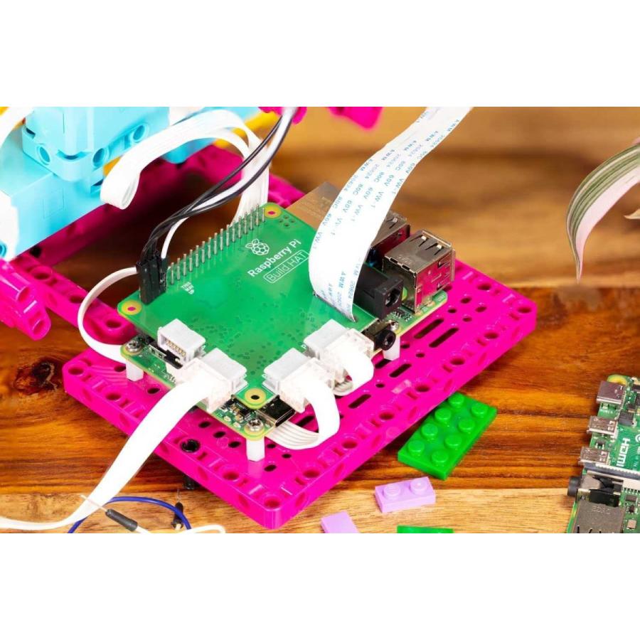 Waveshare Raspberry Pi Build HAT Connecting Raspberry Pi Computing Power with leg0 Technic Motors and Sensors　並行輸入品 Pi Raspberry Build HAT Connecting Computing Power with leg0 Technic Motors and
