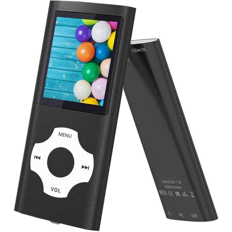 Hotechs MP3プレーヤー 音楽プレーヤー 16GB メモリーSDカード付き 写真/ビデオ再生/FMラジオ/ボイスレコーダー/電子書籍リーダー付き　並行輸入品