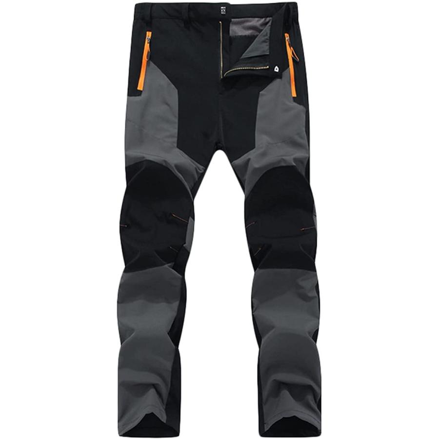 人気カラーの Trousers Combat Trousers Cargo Mens Zipper Pants　並行輸入品 Trekking Dry Quick Workwear Trousers Outdoor Pockets その他フィッシングウェア