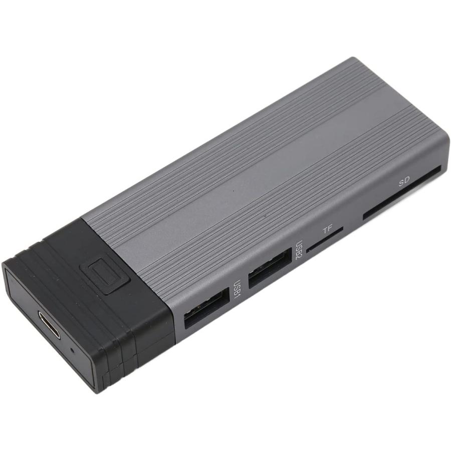 買い誠実 Enclosure SSD C Type 10Gbps to uP Dissipation Heat Good  Enclosure SSD NVME M.2 Aluminum C USB for PS5(Silver) Consoles Game Computers Tablets その他周辺機器